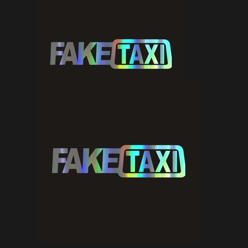 Смешная наклейка SZWL для автомобиля в виде такси дрейф JDM Race Виниловая