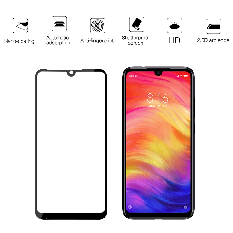 2в1 объектив камеры закаленное стекло для Redmi Note 8 7 Pro 8A Защитное экрана Xiaomi 7A 8T |