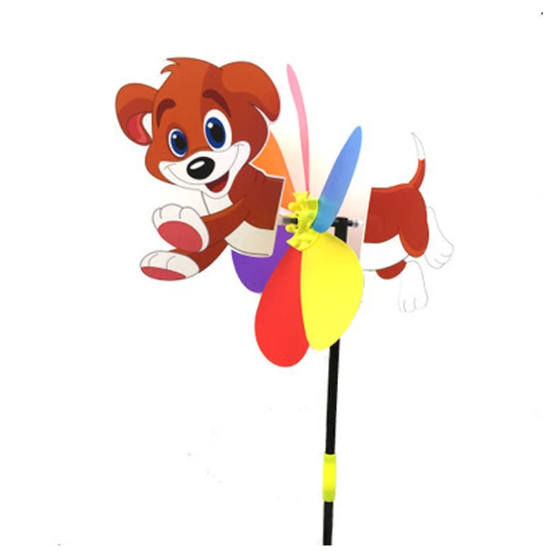 ColorfulGarden Украшение DIY 3DThe dog ветряная мельница с животными ветер вертушка Вертушка