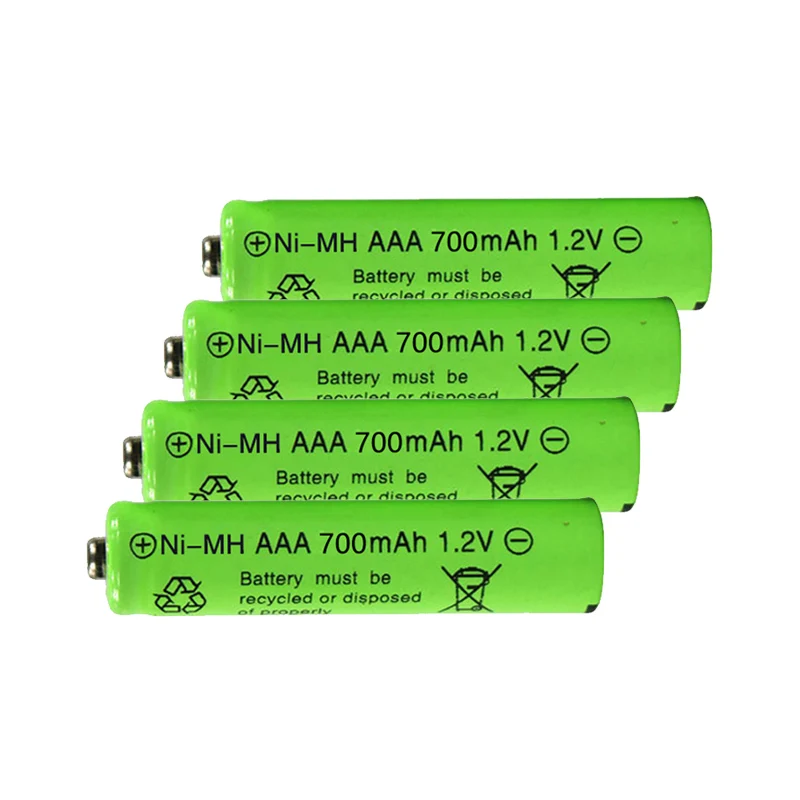 Новинка AAA 700 мАч Ni MH 1 2 в перезаряжаемая батарея 3A 7 # для камеры
