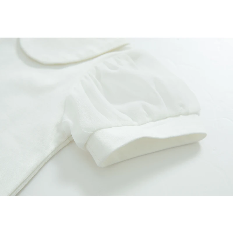 Повседневный Модный летний пуловер Angoubebe B92T03 для маленьких девочек от 0 до 24