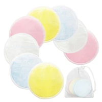 181620pcs reusable cotton pads washable make up facial remover double layer wipe pad cleaning towels with laundry bag