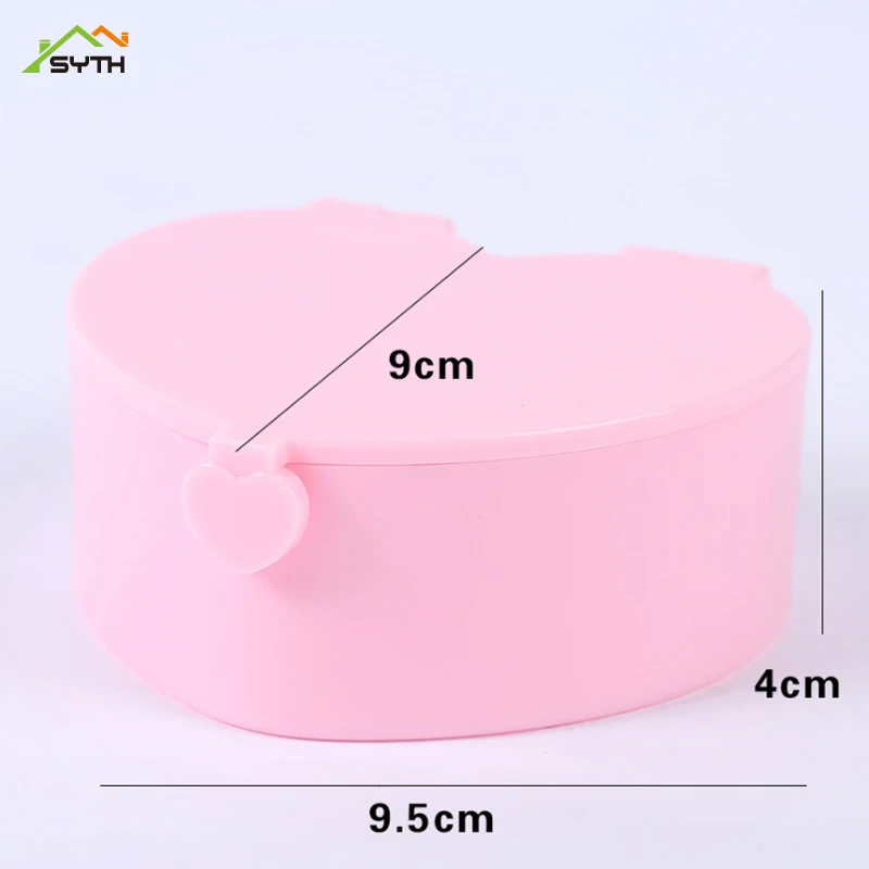 Шкатулка для украшений в форме сердца девочек детский мультяшный косметический