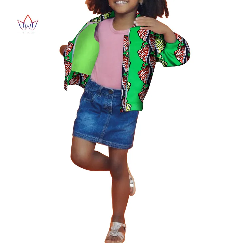 2020 африканская одежда Дашики для маленьких девочек зимняя с длинным рукавом