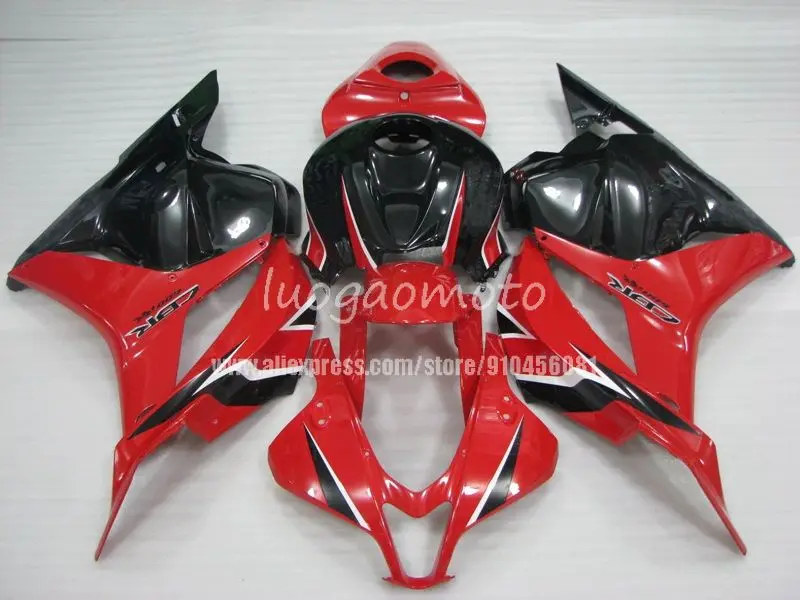 

Injection Molding Bodywork+gifts red black Fairings cowling Kit Fit For CBR600RR 2009 2010 2011 2012 09 10 11 12 CBR600 F5