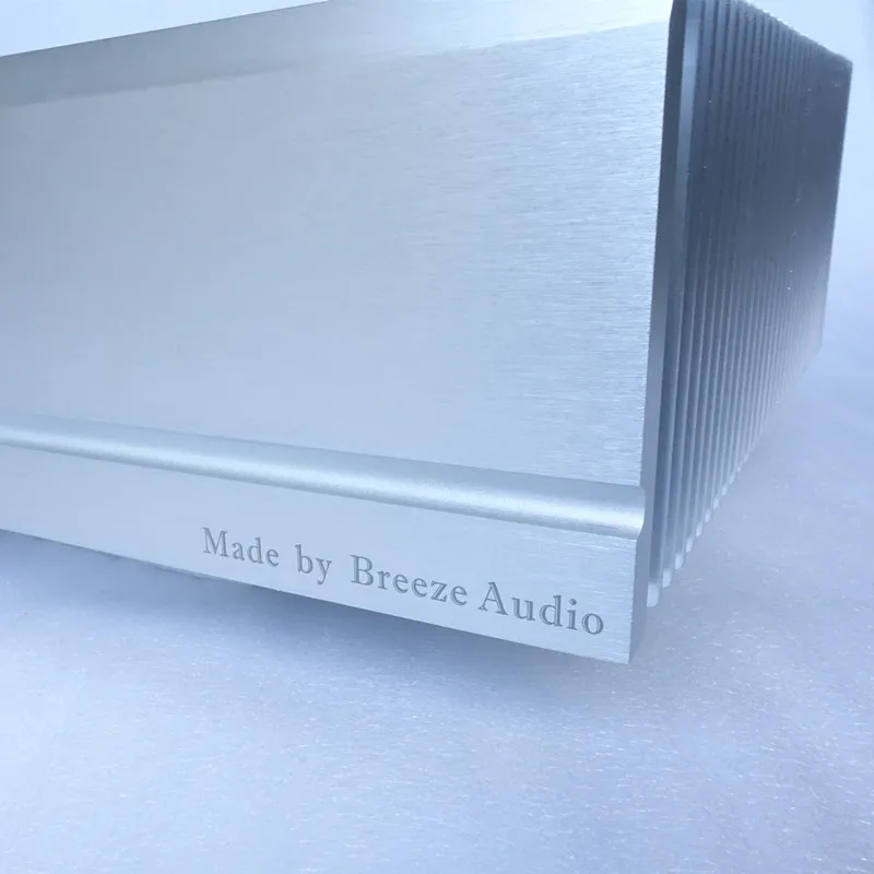 BRZHIFI BZ4312A2 алюминиевый чехол с двойным радиатором для усилителя мощности класса A
