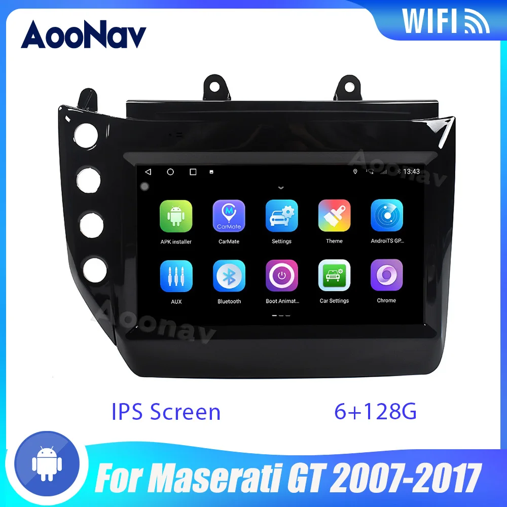 

2 Din 128G Car Radio For Maserati GT 2007-2017 Android 10 Car Autoradio GPS Navigation Multimedia Player Head Unit