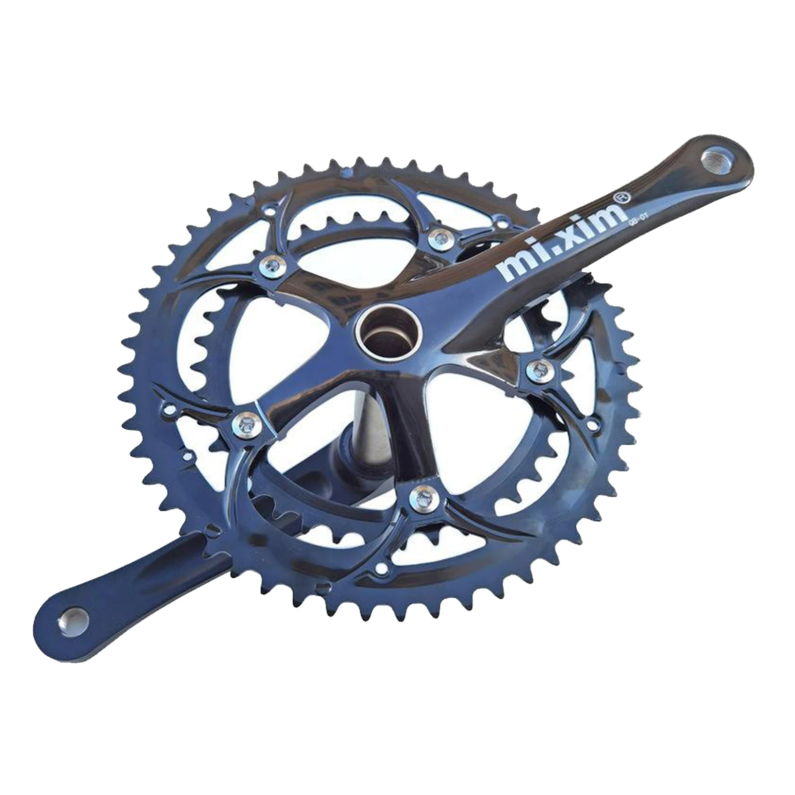 

Luxury 6-10 ​​ Crankshaft BCD Wheel 130mm 170mm Crankarm 53 / 39T Chain for Mountain Road Bikes
