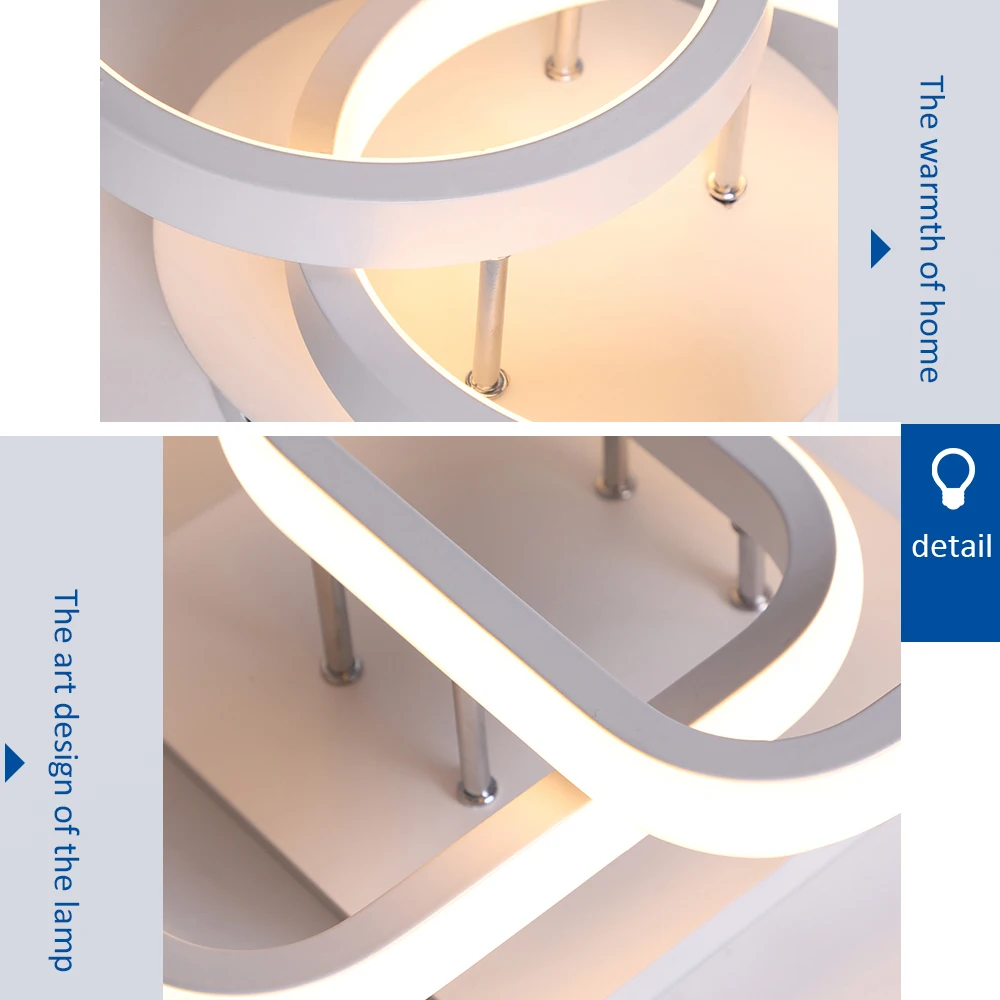 IRALAN поверхностного монтажа железный светодиодный потолочный светильник для