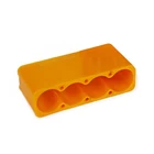 Приспособление для литиевой батареи, Однорядный двусторонний фиксатор для точечной сварки аккумулятора 18650, зажим для быстрой сварки