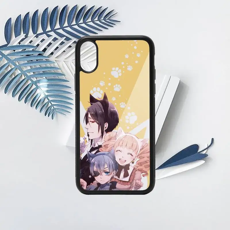 

Black Butler Anime Phone Cases TPU For iPhone X XR XS 11 12 mini Pro MAX 6 6S 7 8 Plus SE 2020