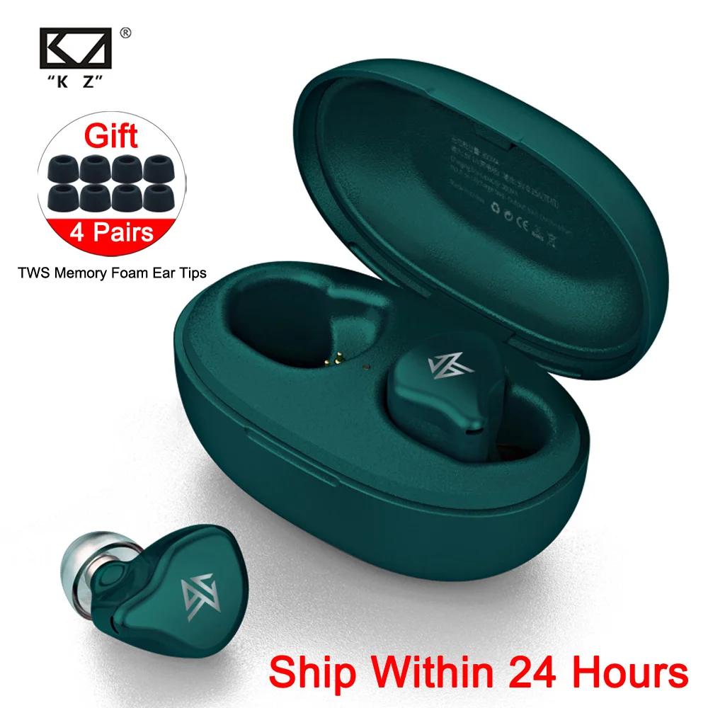Беспроводные наушники KZ S1D/S1 TWS с сенсорным управлением Bluetooth 5 0