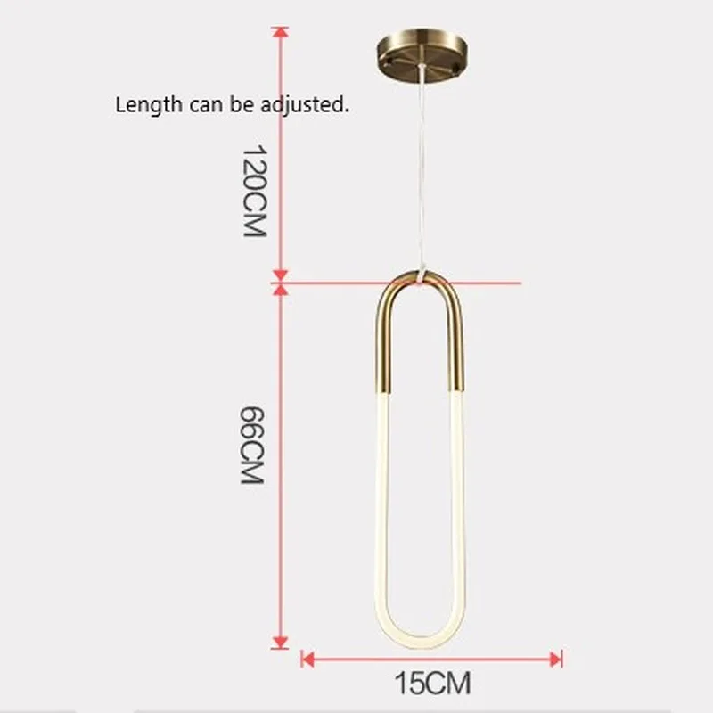 Простой светодиодный подвесной светильник художественный лампа для сцены