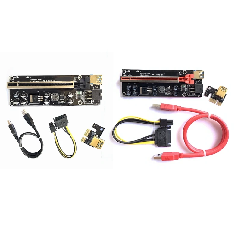 

USB 3,0 PCI-E Райзер VER 009S Экспресс 1X 16X Райзер адаптер карта