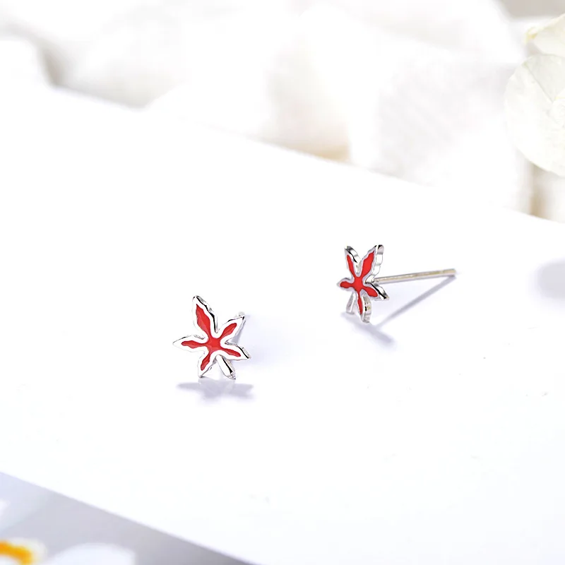 Женские серьги-гвоздики Todorova корейские модные ювелирные изделия Осенние с