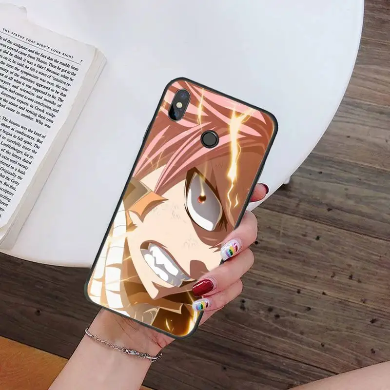 

Japan anime fairy tail Phone Case For Xiaomi Redmi note 7 8 9 t k30 max3 9 s 10 pro lite