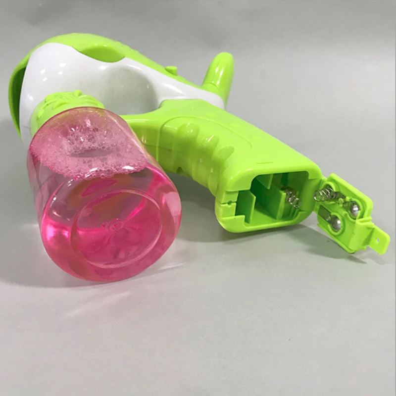 

Big eye fish electric bubble machine automatic bubble gun with light music outdoor electric small whale bubble gun for kids