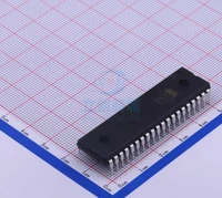 original authentic straight plug at89s51 24pu 8 bit flash memory microcontroller ic chip dip 40