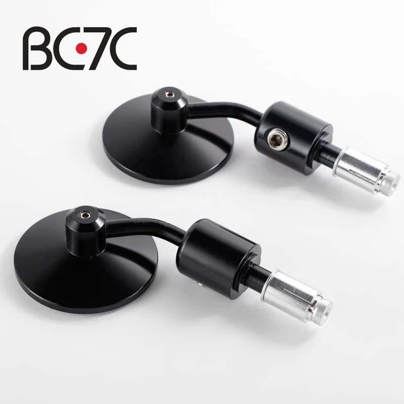 Универсальный руль мотоцикла 7/8 &quotзеркало заднего вида черное алюминиевое