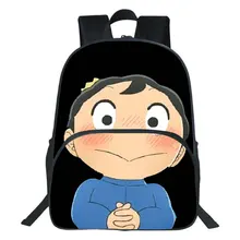 16-Inch Children Anime Ranking of Kings Bojji Printing School Bags For Teenagers Fashion Backpack Kids Boys Daily Book Bag