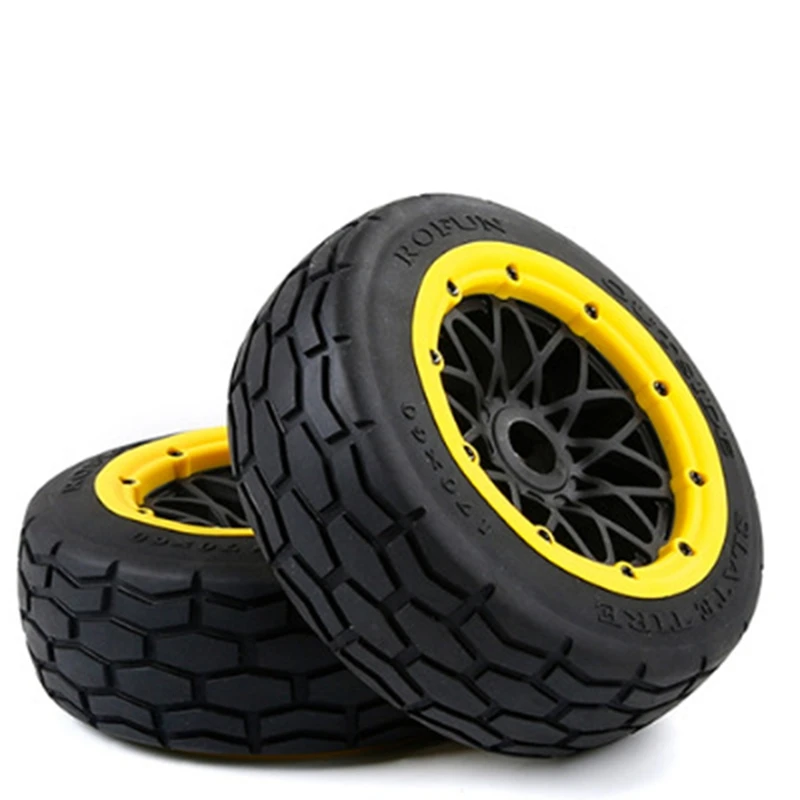 Шины ROFUN шифер передняя шина в сборе Комплект для 1/5 HPI BAHA ROVAN BAJA 5B гоночные