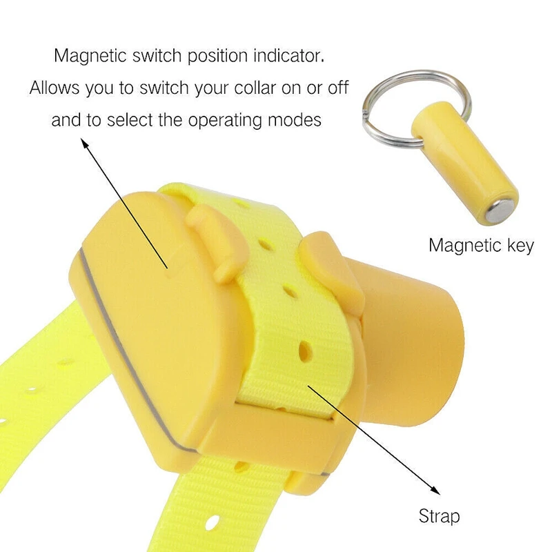 Водонепроницаемый звуковой сигнал для собак 8 звуков встроенный CPD 100 ошейник