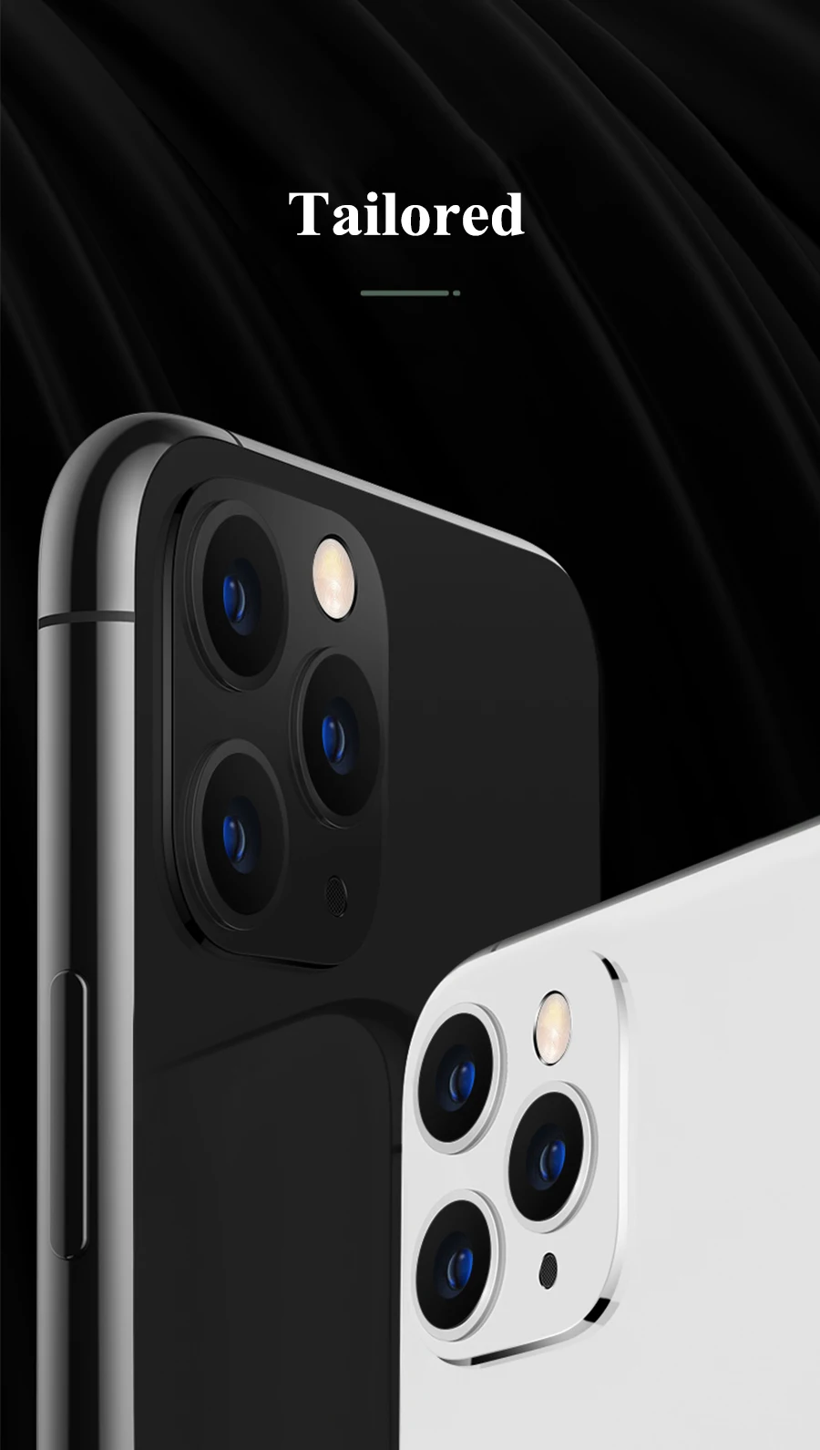 Камера объектив для iPhone X Xs Max во-вторых зарядка iPhone 11Pro MAX поддельные Камера металлического сплава защитная накладка для задней панели телефона