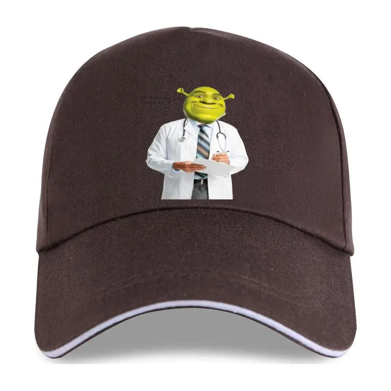 New Fashion Cool Men Baseball cap Women Funny Shrek Check Up Meme Customized Printed 013073