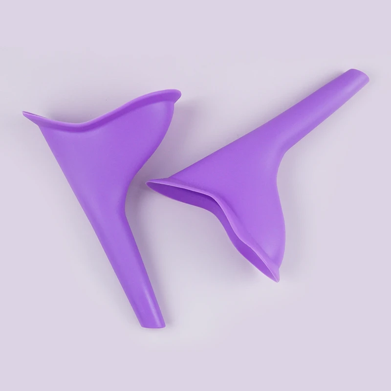 

Female Urination Device Reusable Silicone Female Urinal Foolproof Women Pee Funnel Allows Women to Pee Standing Up Outdoor Camp