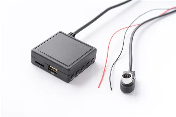 Автомобильный Bluetooth 5,0 AUX USB музыкальный адаптер беспроводной аудио кабель микрофон адаптер для Alpine Ai-NET JVC KS-U58 PD100 U57