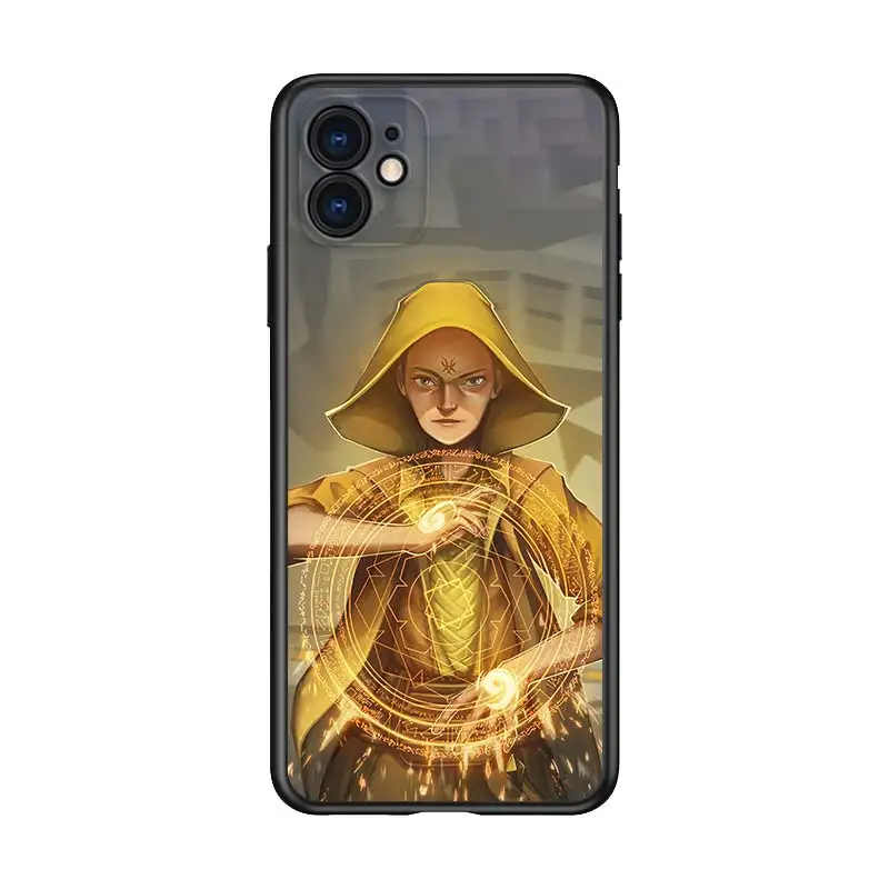 

Marvel Ancient One for Apple iPhone 12 Pro Max Mini 11 Pro XS Max X XR 6S 6 7 8 Plus 5S SE2020 Soft Black Phone Case