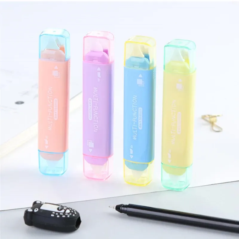 

2 шт./4 шт., Корректирующая лента с двойной головкой