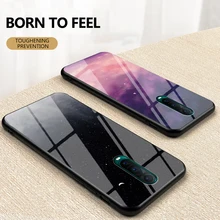 For OPPO Find X2 X3 Pro Case Luxury Tempered Glass Hard Phone Cover F3 F5 F7 F9 F11 F17 F19 R17 Pro R9 R9S R11 R11S Plus Cases