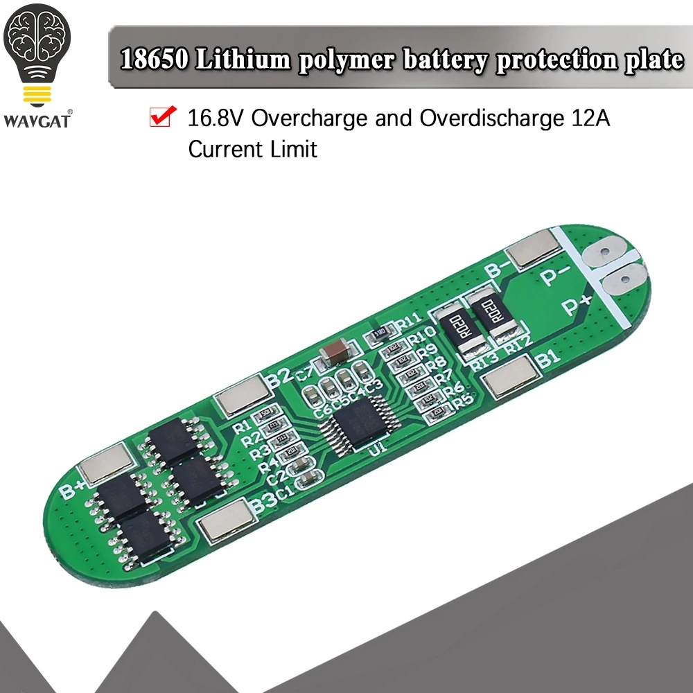 4S 14 8 V 12A литий ионный Батарея 18650 Зарядное устройство Защитная панель для 16