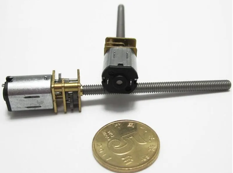 Металлический редукторный двигатель N20 редуктор постоянного тока 3 в 6 12 В с