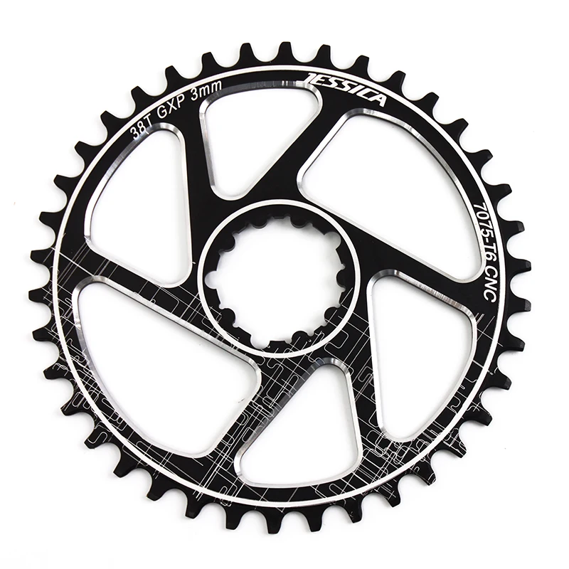 GXP велосипед Fixed фиксированная передача смещение 3 мм узкий широкий MTB цепь 32T 34T 36 38T Fit XX1 X9 XO X01 BB30 велосипедный Кривошип