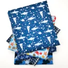 50*145 см океан Серия Полиэстер хлопчатобумажная ткань для шитья ткань рукоделие материал сделай сам ручная работа, c14875