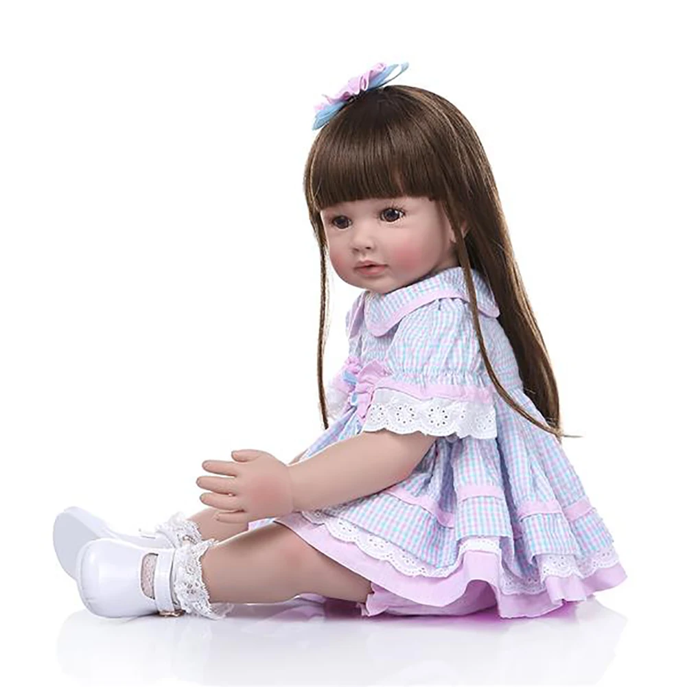 

24inch Fashion Doll Soft Vinyl Reborn Baby Playmate Kids Toys Pretend Toys Christmas Birthday Gift Photography Props