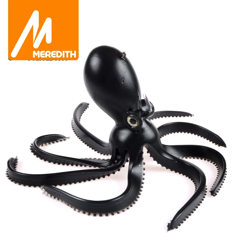 Рыболовные приманки MEREDITH 280 г 24 см с длинным хвостом мягкие осьминог|soft lure fish|lure