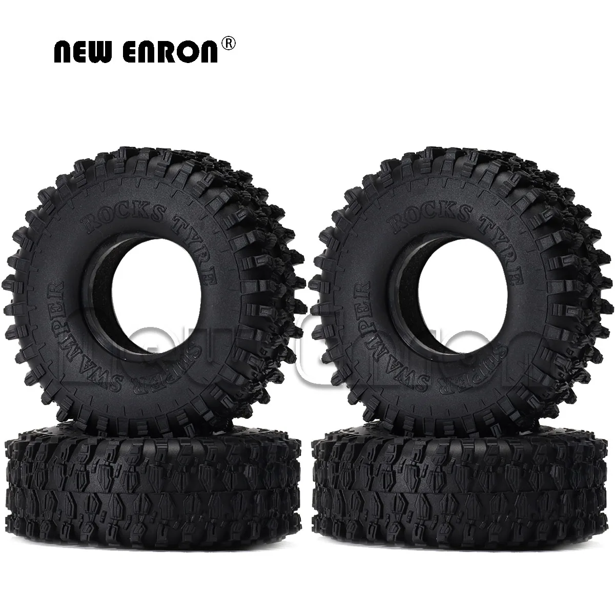 

1.9"120mm Tire Tyre RC 1/10 Climbing Rock Crawler Super Swamper Rocks Tyre 4P For TF2 D90 D110 SCX10 II 90046 90047