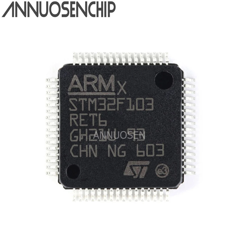5 шт.-50 шт./лот STM32F103RET6 STM32F103 розетка 6 фотоэлементов оригинальная микросхема |