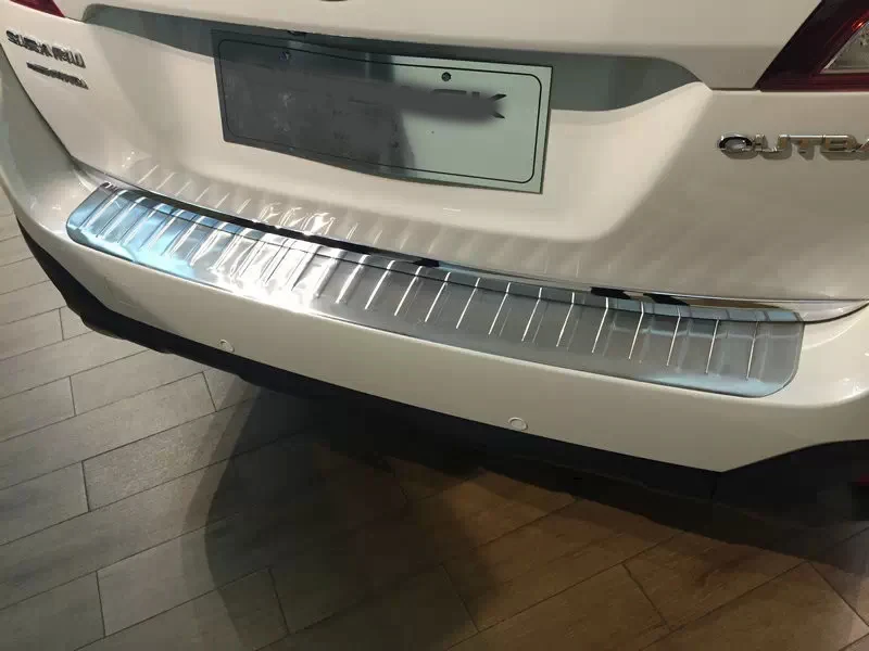 Аксессуары для SUBARU OUTBACK 2015 2016 2017 2018 защитный чехол заднего бампера Накладка на