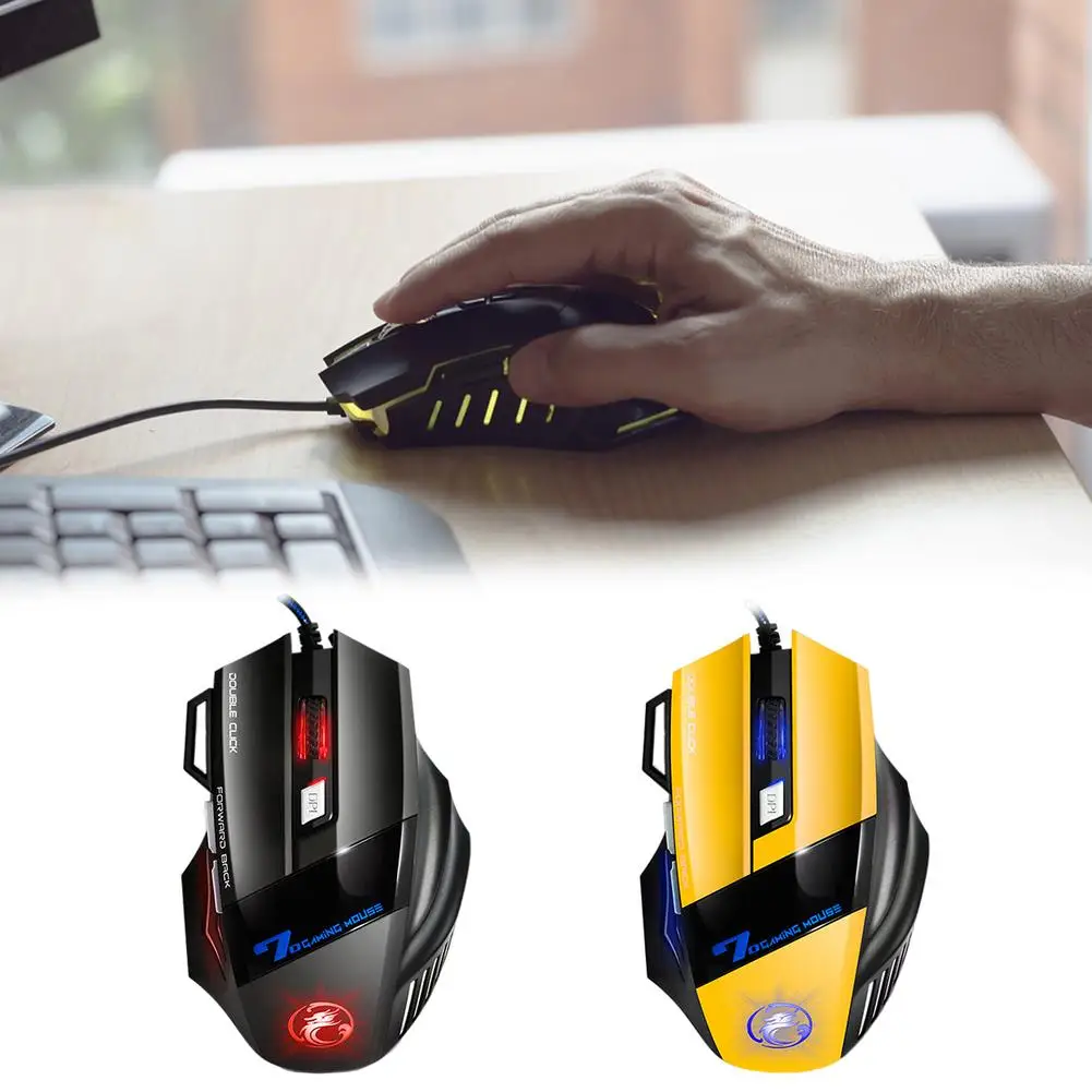 

Мышь игровая Проводная, USB, 7 кнопок