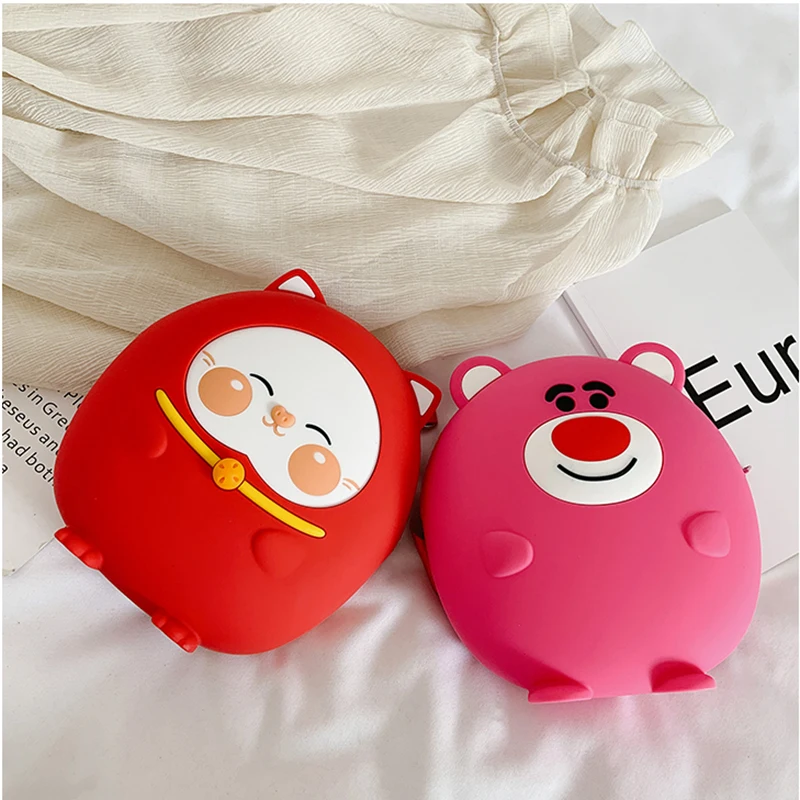 Мягкие силиконовые детские рюкзаки с забавным мультяшным рисунком школьный