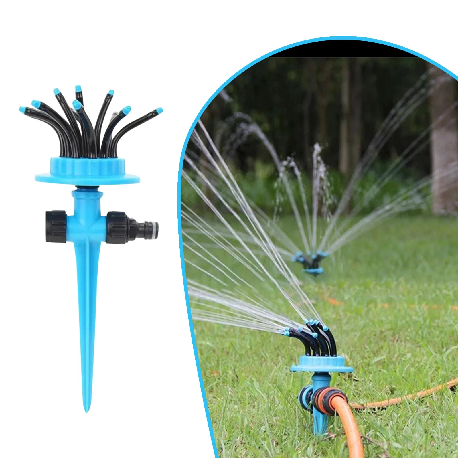 

Adjustable Flexible 360 Degree Garden Sprinkler Flower Grass Plant Small Yard Watering Irrigation System Accessories