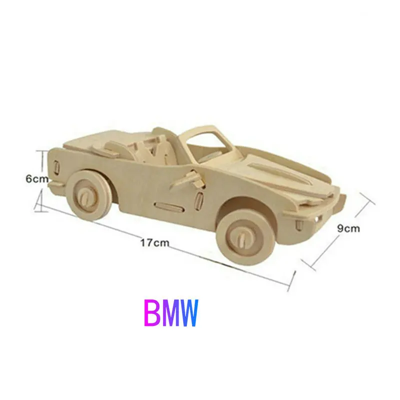 Сборная модель автомобиля Пазлы настольные украшения Diy сборка креативные