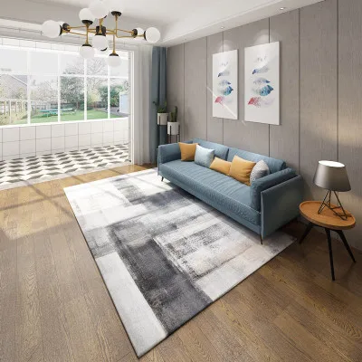 구매 200cm * 300cm 큰 양탄자 페르시아어 작풍 간단한 현대 목가적 인 직사각형 가득 차있는 조각 지상 매트 거실 양탄자 깔개