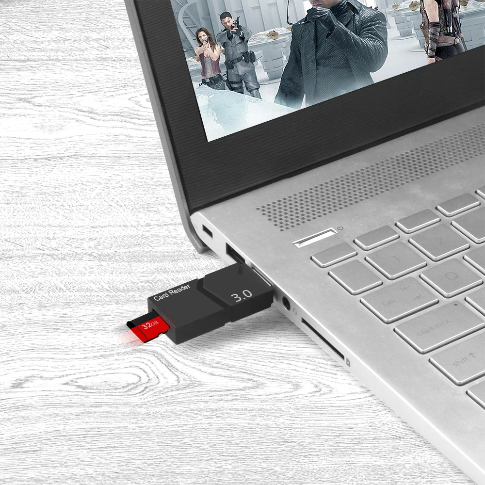 Мини USB адаптер устройство для чтения карт памяти TF Micro SD конвертер умная