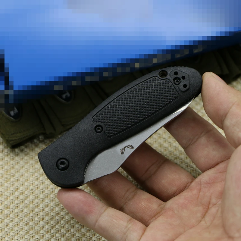 LOVOCOO 555 нейлон волокно ручка знак 154 см Лезвие Складной Карманный выживания EDC инструмент для походов и охоты Утилита открытый кухонный нож