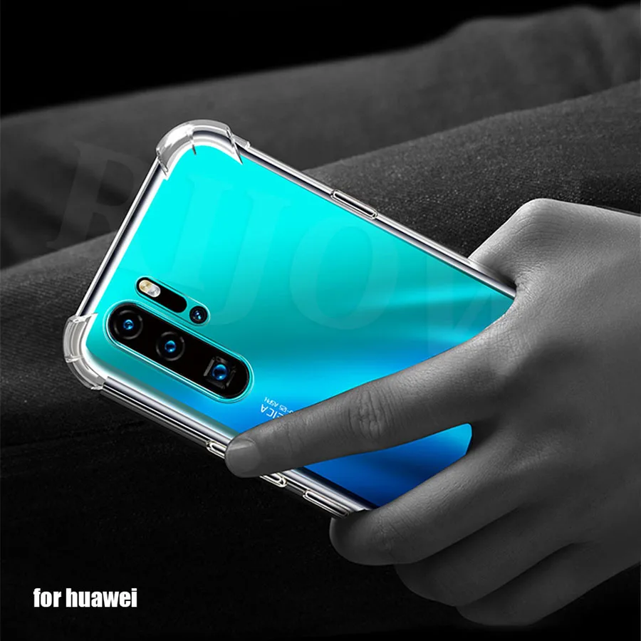 Чехол для Huawei Y6 Y7 Y9 Prime 2019 Nova 7 8 Y7A чехол телефона подушка безопасности из ТПУ P50 P30 P20